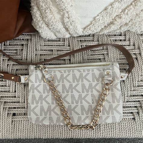 pull chain belt bag michael kors|michael kors reversible belt women's.